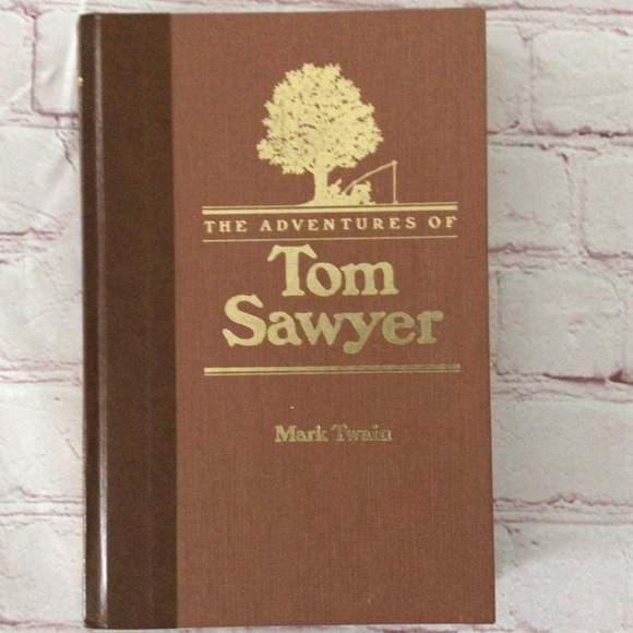 Vintage Other - Tom Sawyer by Mark Twain Hardcover Book